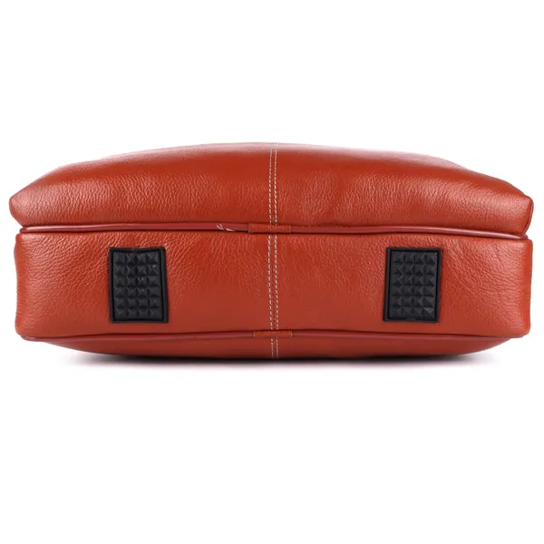 pure_genuine_leather_spacious_padded_laptop_compartment_stylish_14.5_inch_briefcase_laptop_messenger_office_bag_for_men_women,_tan
