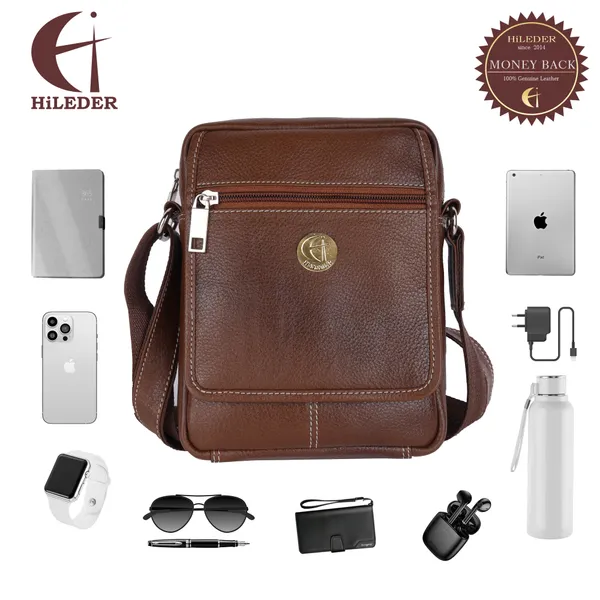 100%_pure_genuine_leather_8_inches_sling_travel_office_tab_bag,_coffee