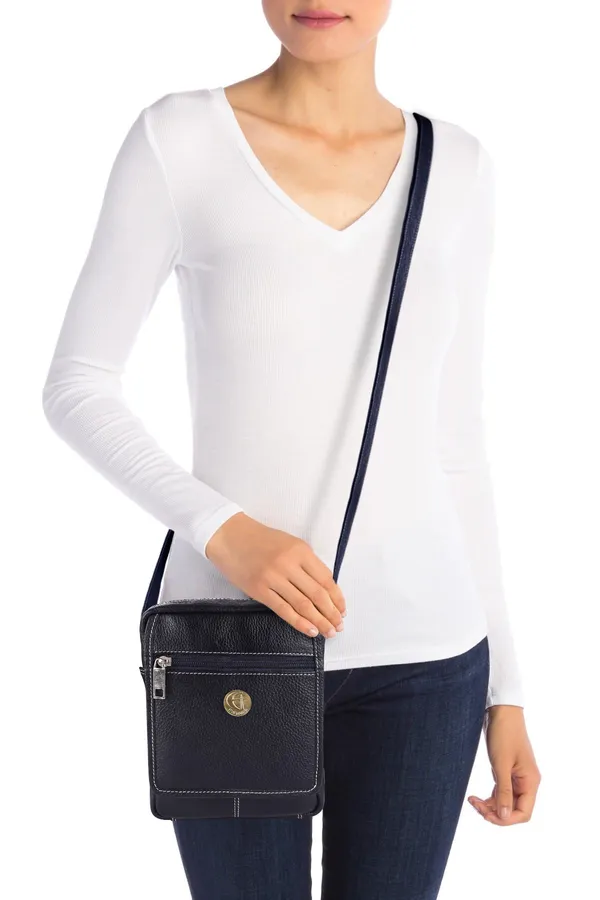 100%_pure_genuine_leather_8_inches_sling_travel_office_tab_bag,_navyblue