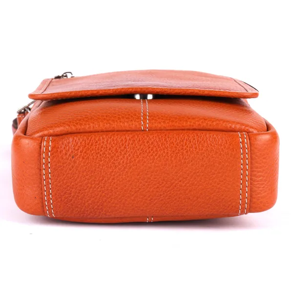100%_pure_genuine_leather_8_inches_sling_travel_office_tab_bag,_orange