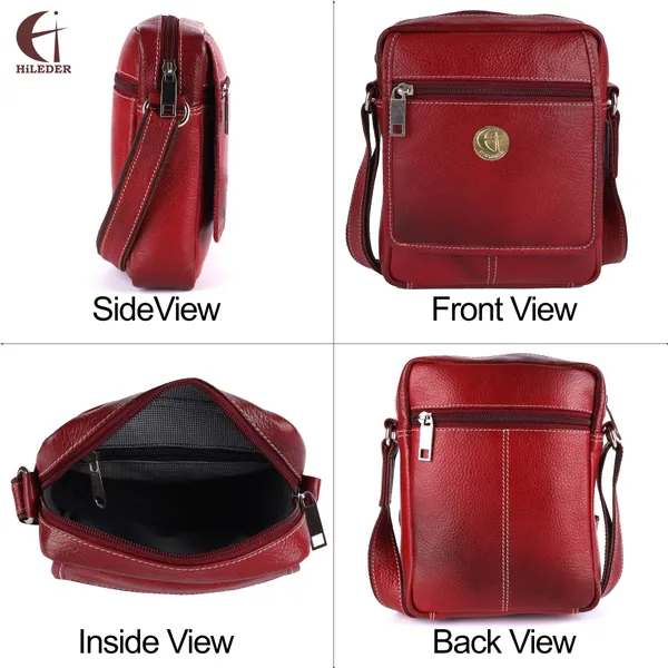 100%_pure_genuine_leather_8_inches_sling_travel_office_tab_bag,_maroon