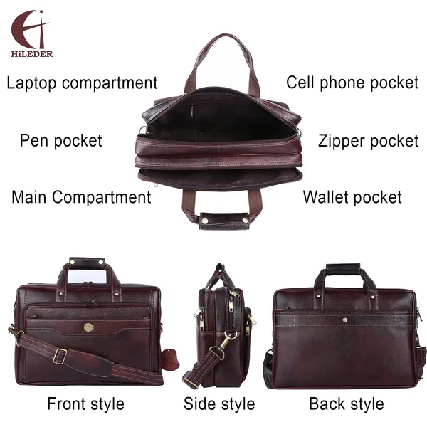 100%_pure_genuine_premium_ndm_leather_15.75_inch_briefcase_laptop_messenger_satchel_office_bag,_brown