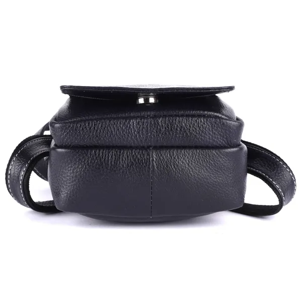 100%_pure_genuine_leather_messenger_shoulder_7_inch_sling_cross_body_travel_office_tablet_bag_for_men_women,_blue