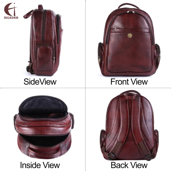 100%_pure_genuine_leather_spacious_formal_17_inch_backpack_laptop_office_bag,_dark_brown
