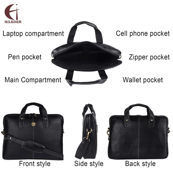 100%_pure_genuine_leather_14.5_inch_briefcase_laptop_messenger_crossbody_office_bag,_formal_look,_black