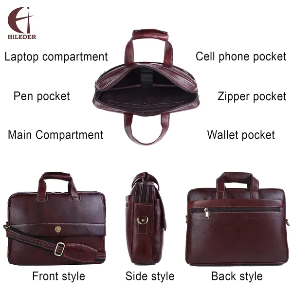 pure_genuine_leather_15.5_inch_briefcase_laptop_messenger_satchel_office_daily_use_bag,_brown
