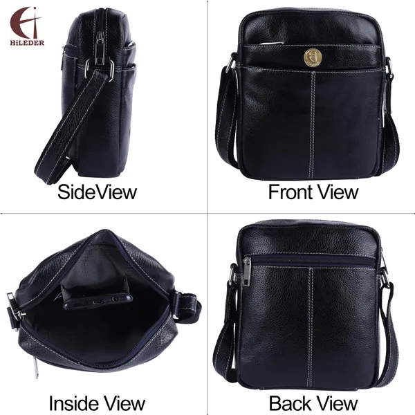 100%_pure_genuine_leather_utility_8.5_inch_travel_office_ipad_tab_bag,_navyblue