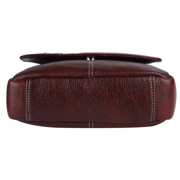 100%_pure_genuine_leather_10.5_inches_sling_travel_tablet_office_bag,_brown