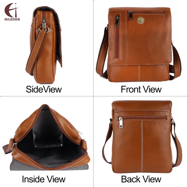 100%_pure_genuine_leather_10.5_inches_sling_travel_tablet_office_bag,_tan