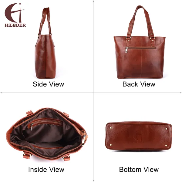 pure_natural_leather_top_handle_specious_tote_shoulder_handbag_shopper_bag_for_women_for_college_office_daily_use_large_size,_black