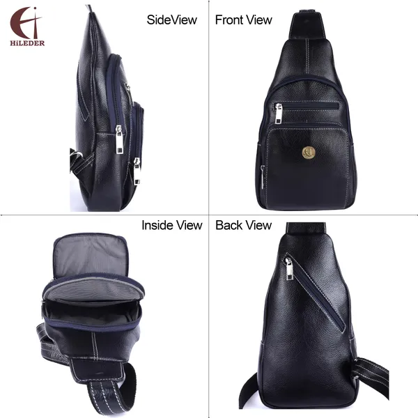 100%_pure_genuine_leather_12_inches_sling_cross_body_outdoor_travel_passport_chest_bag_for_men_and_women,_blue