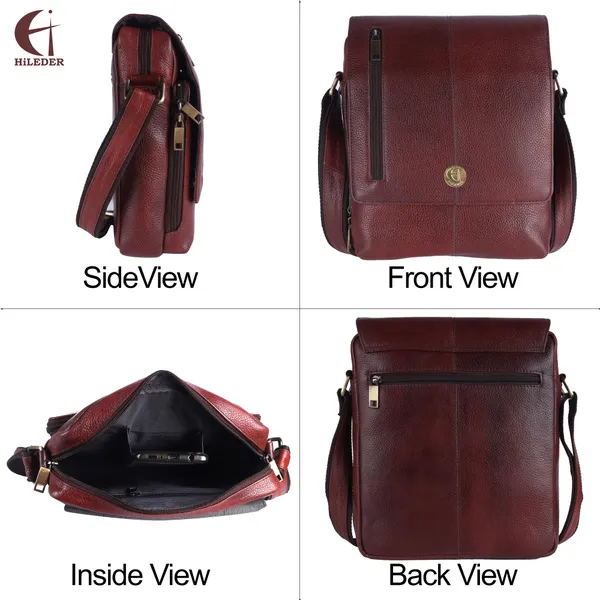 100%_pure_genuine_leather_messenger_shoulder_handbag_11_inch_sling_cross_body_travel_office_tablet,_men_women,_brown