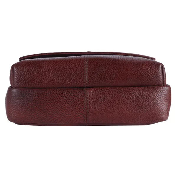 100%_pure_genuine_leather_messenger_shoulder_handbag_11_inch_sling_cross_body_travel_office_tablet,_men_women,_brown