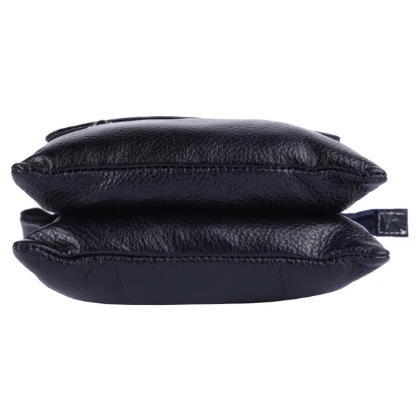 100%_pure_genuine_leather_messenger_shoulder_8_inch_sling_cross_body_travel_office_tablet_bag_for_men_women,_blue