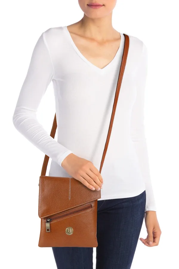 100%_pure_genuine_leather_messenger_shoulder_8_inch_sling_cross_body_travel_office_tablet_bag_for_men_women,_tan