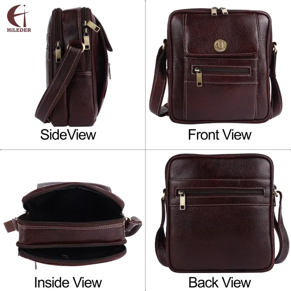 Brown_Genuine_Leather_Oval_Sling_Bag_for_Travel_&_Office