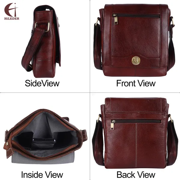 Brown_Pure_Leather_10-Inch_Crossbody_Messenger_Bag_for_Office_&_Travel