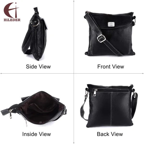 genuine_leather_crossbody_sling_messenger_slim_shoulder_purse_satchel_bag_for_women_&_girls_|_travel_office_business_use_|_medium_size_|_black