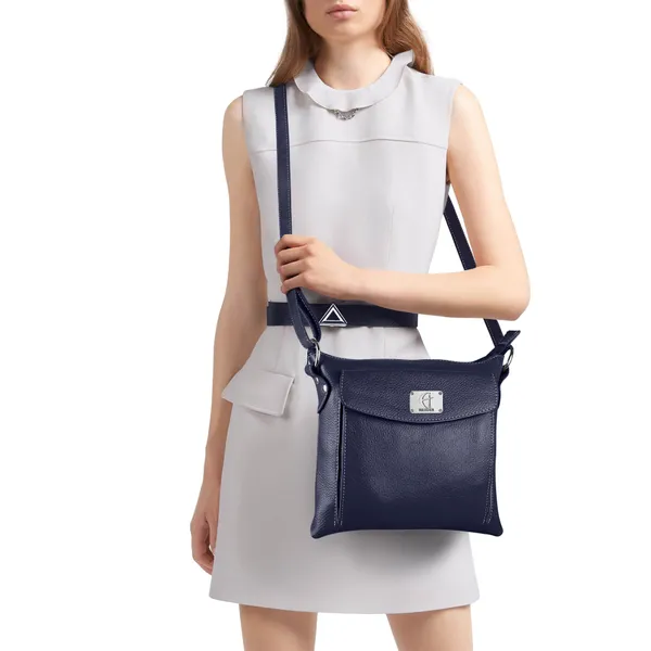 genuine_leather_crossbody_sling_messenger_slim_shoulder_purse_satchel_bag_for_women_&_girls_|_travel_office_business_use_|_medium_size_|_blue