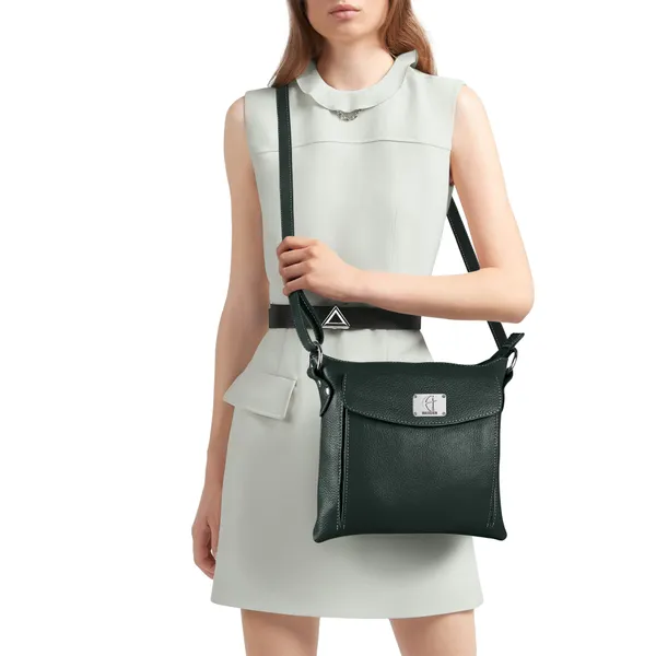 genuine_leather_crossbody_sling_messenger_slim_shoulder_purse_satchel_bag_for_women_&_girls_|_travel_office_business_use_|_medium_size_|_green