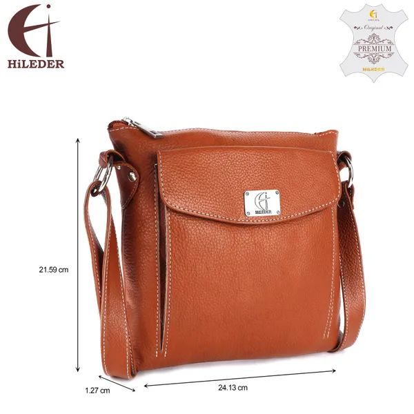 genuine_leather_crossbody_sling_messenger_slim_shoulder_purse_satchel_bag_for_women_&_girls_|_travel_office_business_use_|_medium_size_|_tan