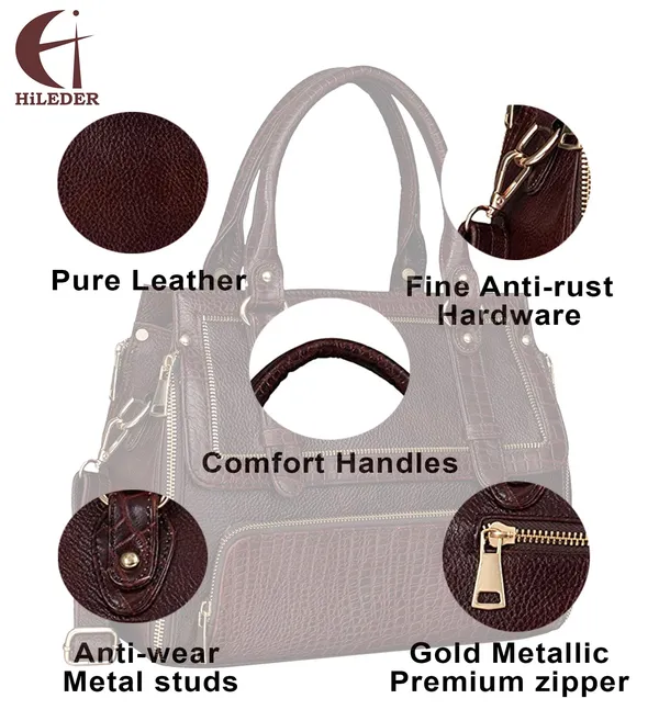 genuine_leather_textured_pattern_designer_handbag_shoulder_tote_purse_satchel_sling_messenger_crossbody_bag_for_women_&_girls_with_top_handle