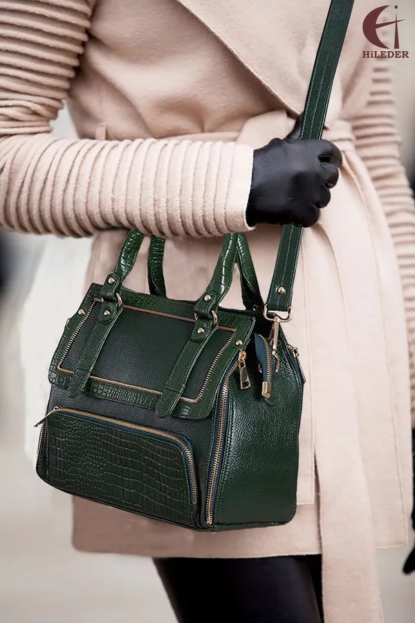 genuine_leather_textured_pattern_designer_handbag_shoulder_tote_purse_satchel_sling_messenger_crossbody_bag_for_women_&_girls_with_top_handle
