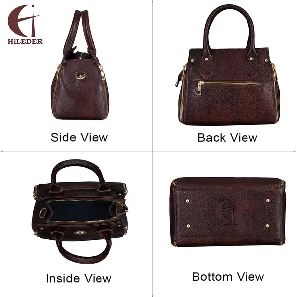 genuine_leather_designer_handbag_shoulder_tote_bag_for_women_&_girls_with_top_handle_|_golden_metal_zipper_|_medium_size_|_brown