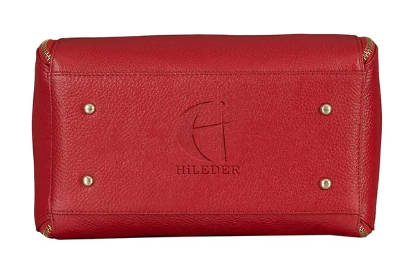 genuine_leather_designer_handbag_shoulder_tote_bag_for_women_&_girls_with_top_handle_|_golden_metal_zipper_|_medium_size_|_red