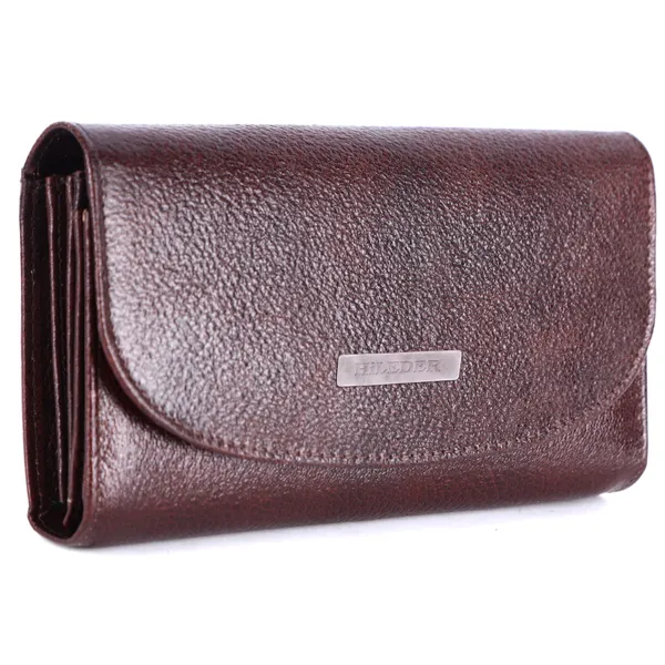 Genuine_Brown_Leather_Bi-fold_Purse_Wallet_for_Women_&_Girls