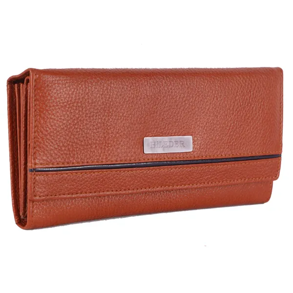 stylish_genuine_leather_purse_wallet_clutch_with_magnetic_clasp_closure_for_women_&_girls,_tan