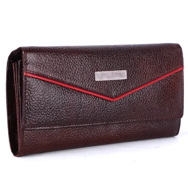stylish_genuine_leather_purse_wallet_clutch_with_magnetic_closure_for_women_&_girls,_brown