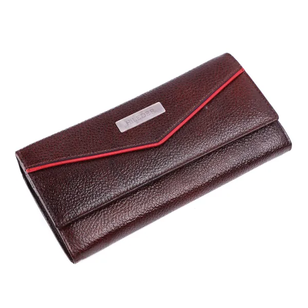 stylish_genuine_leather_purse_wallet_clutch_with_magnetic_closure_for_women_&_girls,_brown