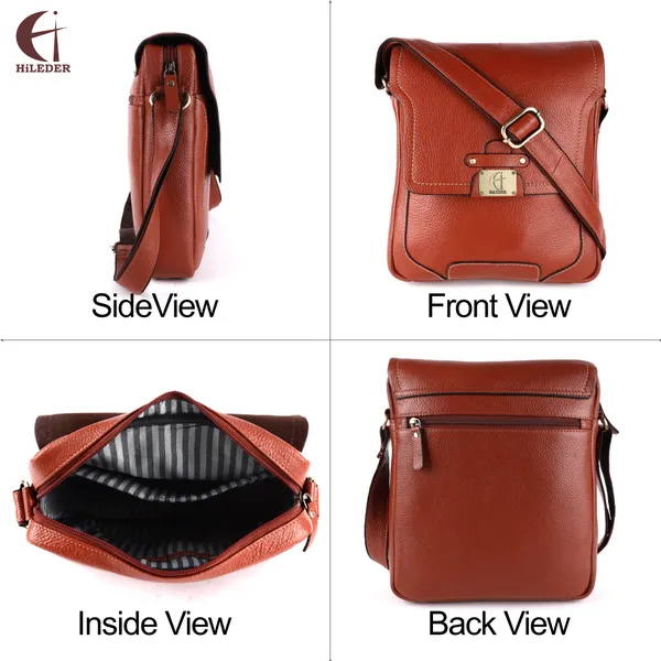 genuine_leather_messenger_shoulder_11_inch_sling_cross_body_travel_office_tablet_bag_for_men_women_|_front_flap_with_magnetic_closure_|_tan