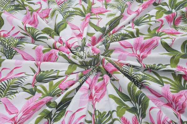 144_TC_Floral_Bed_sheet_for_Single_Set_Bed_with_Pillow_Cover_-_Pink,_Green_&_White