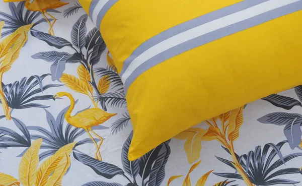 144_TC_Floral_Cotton_Bedsheets_for_King_Size_Bed_with_2_Pillow_Covers_|_108x108_inches_|_Yellow,_Grey_&_White