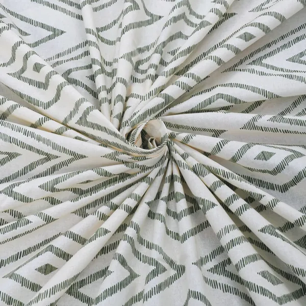 144_TC_Single_Bedsheet_Cotton_with_1_Pillow_Cover_-_White_&_Sage_Green