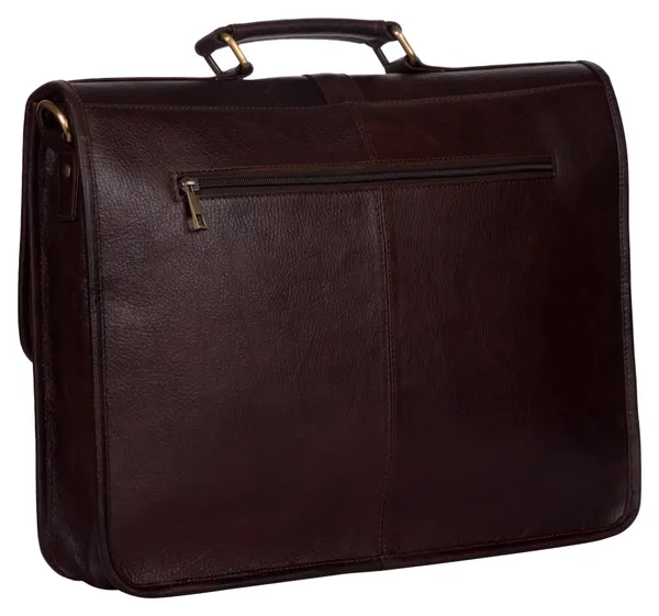Exotique_Men's_Brown_15inch_Leather_Laptop_Bag_(HM0016BR)