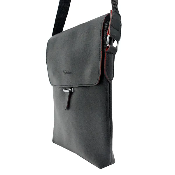 Exotique_Men's_Black_Cross-Body_Sling_Bag_(HM0002BK)