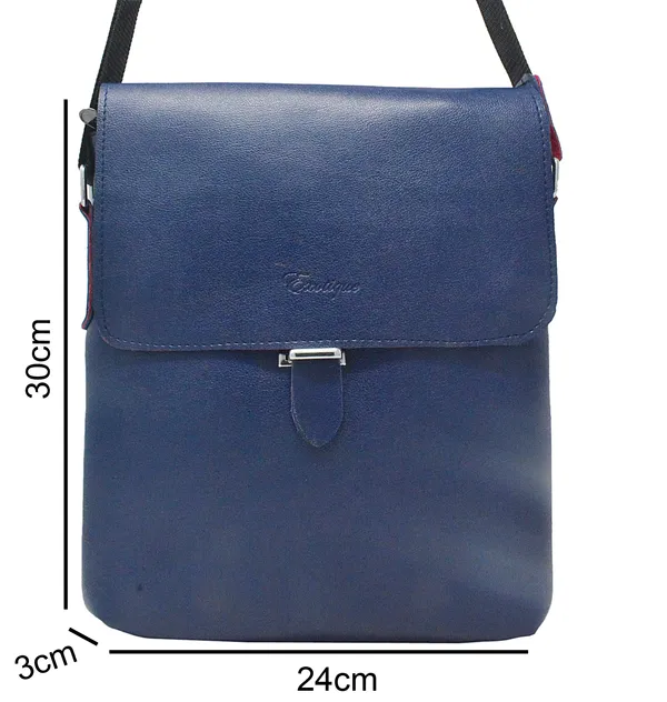 Exotique_Men's_Blue_Cross-Body_Sling_Bag_(HM0002BL)