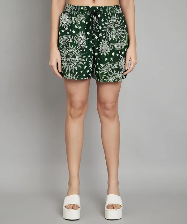 Green_Styles_Beach_Wear_Co_Ord_Set_Two_Piece_Dress_Top_Short_For_Women