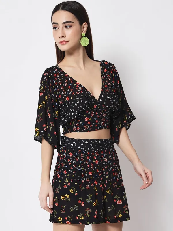 Multicolor_Styles_Beach_Wear_Co_Ord_Set_Two_Piece_Dress_Top_Short_For_Women