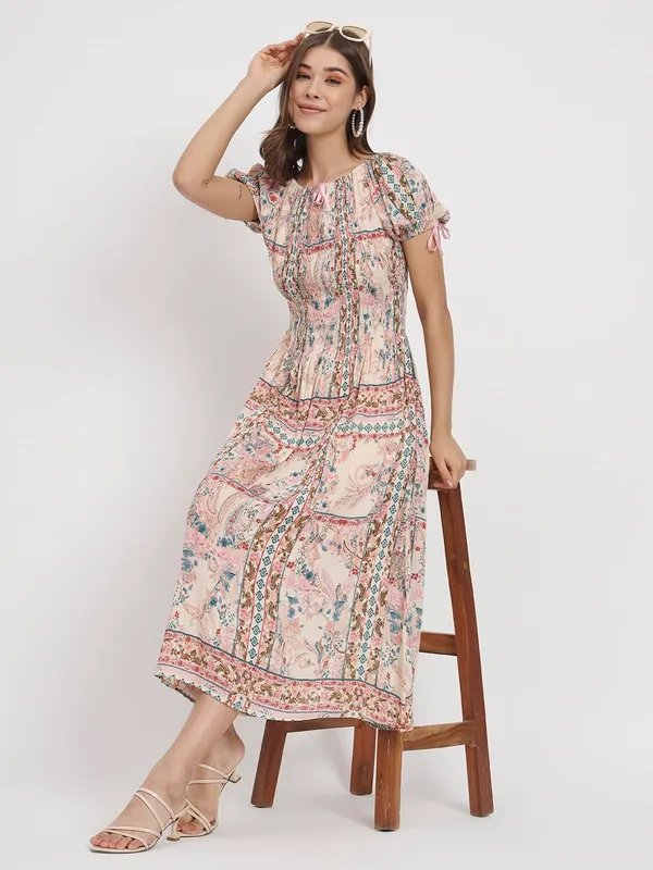 adjustable_elastic_round_neck,half_sleeves,_elastisiced_upper_bodice_,long_dress