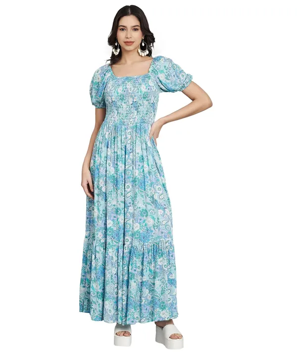 Blue_Blue_Women_Dress_Maxi_Stylish_Casual_Summer_Dress_Regular,Office_Collage_Wear_Beachwear_Long_Dress_Full