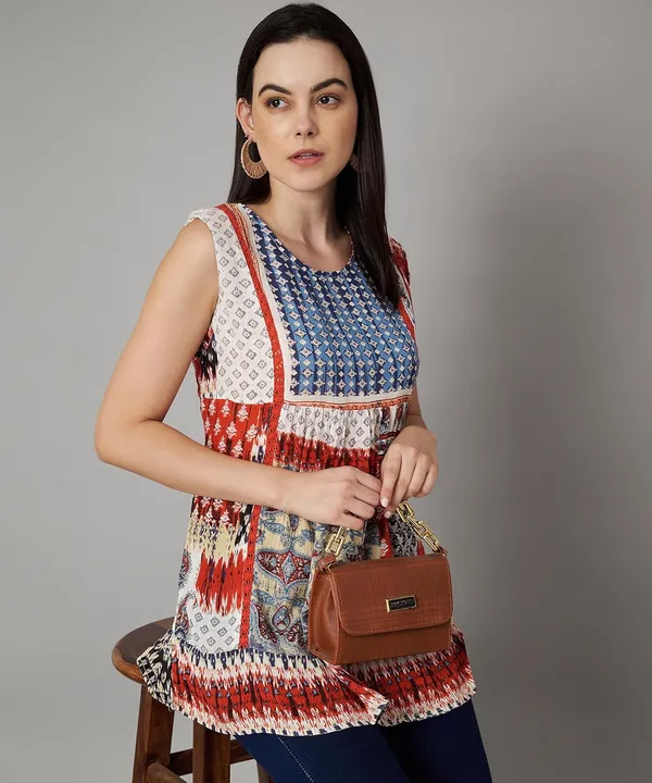 Multicolor_Women_Casual_dress_from_VELDRESS._The_Women_casual_dresses_have_a_stylish_and_ideal_design._This_elegant_dress_can_be_matched_with_high_heels_to_give_a_more_pleasant_look_to_your_body.