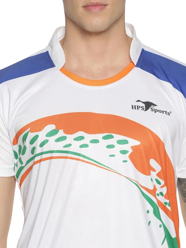 HPS_Sports_White_Blue/_Flag_Printed_Football_Kit