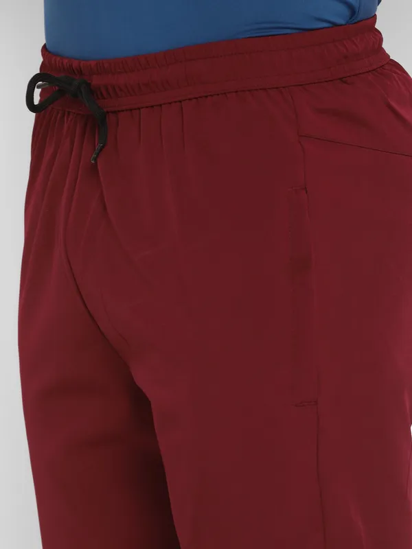HPS_Sports_Running_Mens_Maroon_Shorts