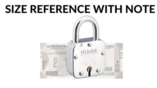 (Pack_of_5)_Padlock_Atoot_Brass_and_Steel_Silver