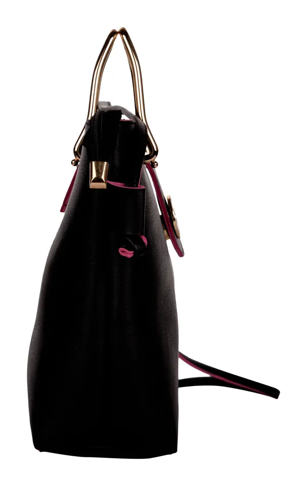 Exotique_Women's_Black_Handbag_(HW0011BK)