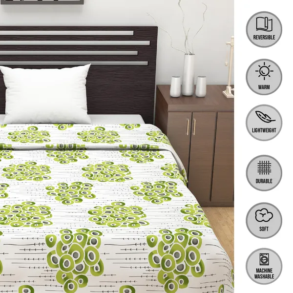 Abstract_Single_AC_Blanket_for_AC_Room_(Cotton,_Grey_&_Green)
